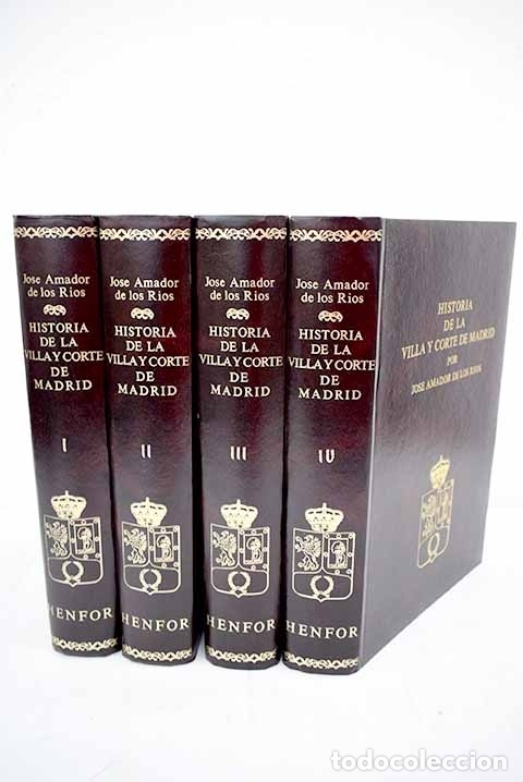 Libros: Historia de la Villa y Corte de Madrid - Foto 1