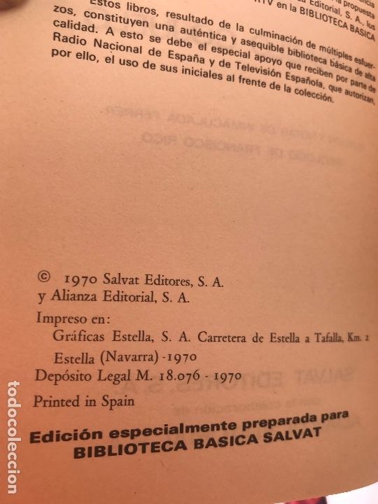 Libros: Biblioteca b&aacute;sica. Editorial Salvat 10 tomos - Foto 5