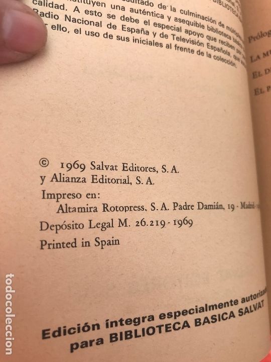 Libros: Biblioteca b&aacute;sica. Editorial Salvat 10 tomos - Foto 11