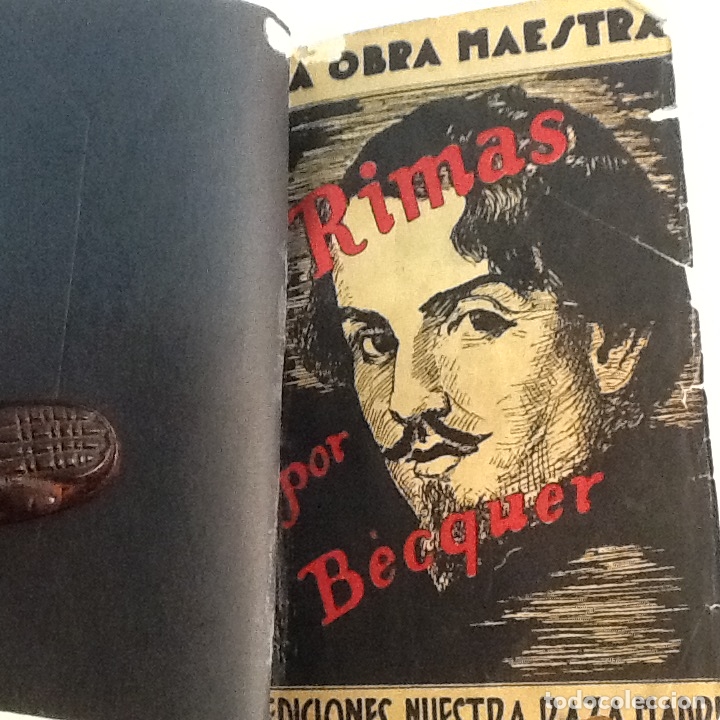 Libros: RIMAS POR GUSTAVO ADOLFO BECQUER - Foto 1