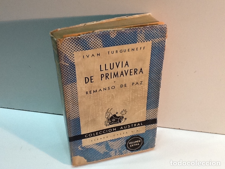Libros: LLUVIA DE PRIMAVERA IVAN TURGUENEFF 1944 - Foto 1