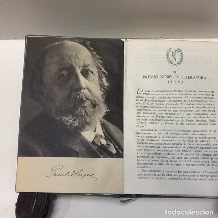 Libros: NOVELAS ESCOGIDAS HEYSE PAUL 1957 - Foto 2