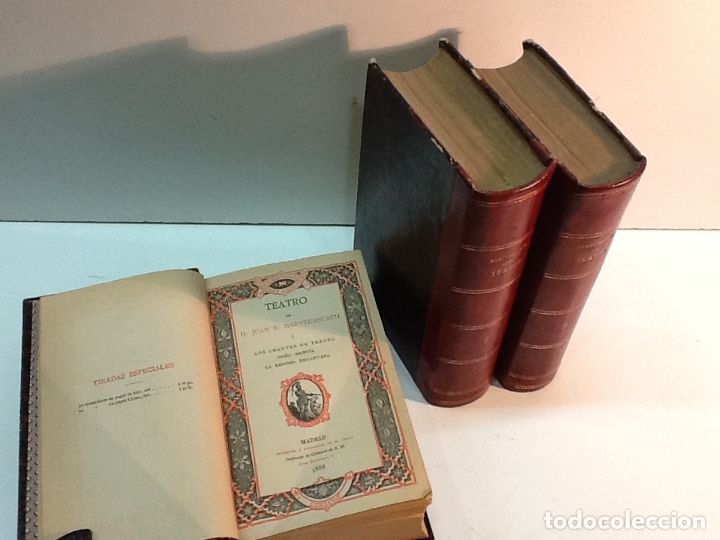 Libros: TEATRO HARTZENBUSCH JUAN EUGENIO 1888 1892 - Foto 1