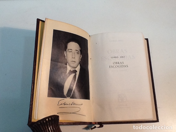 Libros: OBRAS ESCOGIDAS MIRO GABRIEL 1960 - Foto 4
