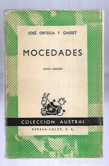 Libros: MOCEDADES - ORTEGA Y GASSET, JOSE - Foto 5