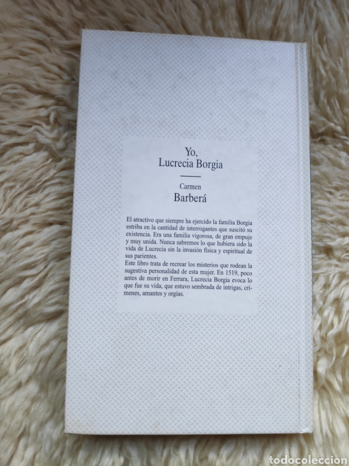 Libros: Yo Lucrecia Borgia - Carmen Barber&aacute; - Foto 2
