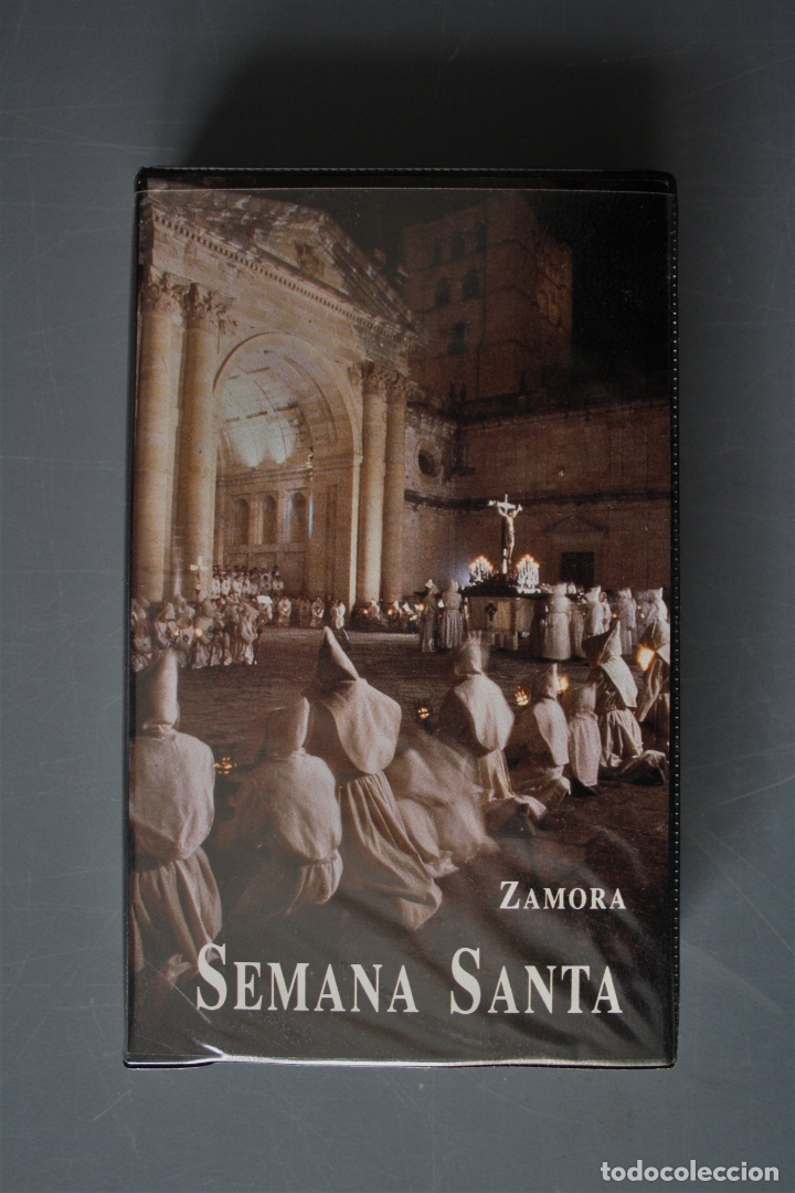 Libros: Semana Santa de Zamora. Cinta de v&iacute;deo VHS. Manuel Esp&iacute;as y Jos&eacute; M&ordf; Mart&iacute;n. Centro Fotogr&aacute;fico de Za