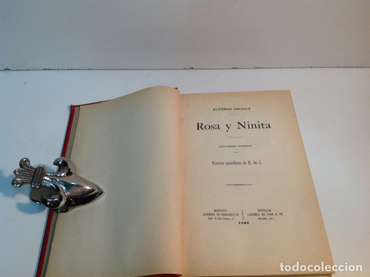 Libros: ROSA Y NINITA DAUDET, ALFONSO 1896 - Foto 2
