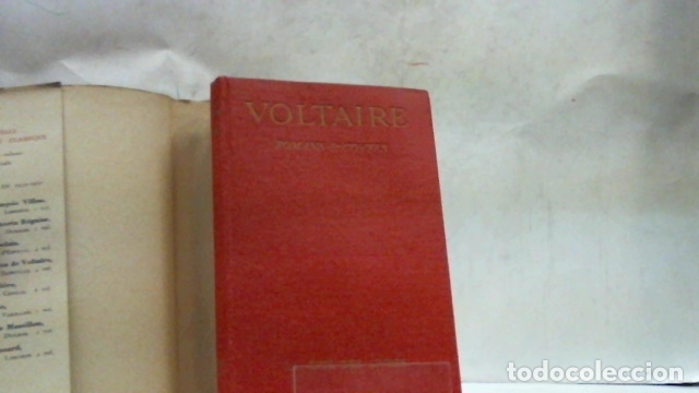 Libros: ROMANS ET CONTES DE VOLTAIRE TOMO 1&ordm; VOLTAIRE - Foto 2