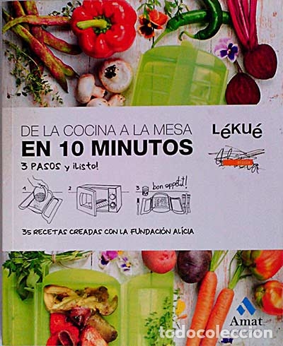 Libros: De la cocina a la mesa en 10 minutos - Varios - Foto 1