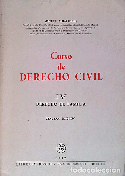 Libros: Curso de derecho civil - Albaladejo, Manuel - Foto 1