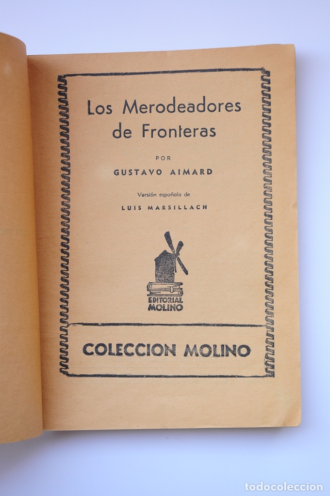 Libros: Los merodeadores de fronteras - AIMARD, Gustavo - Foto 2