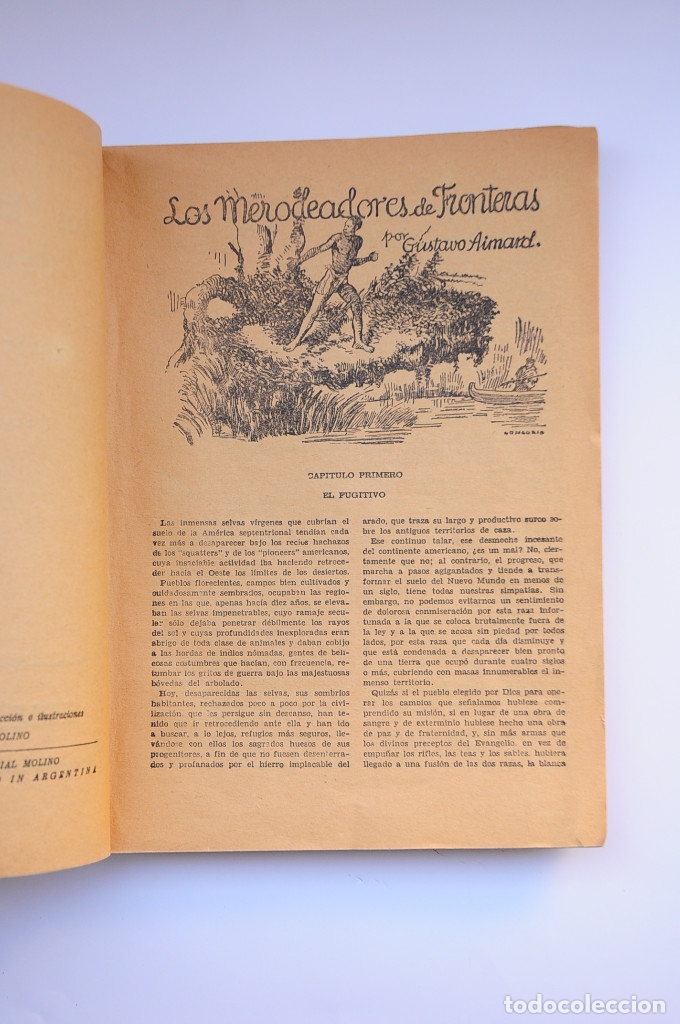 Libros: Los merodeadores de fronteras - AIMARD, Gustavo - Foto 3