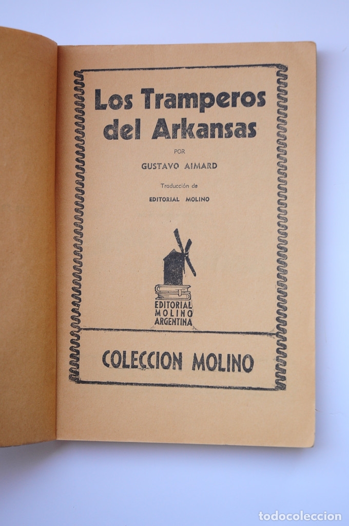 Libros: Los tramperos del Arkansas - AIMARD, Gustavo - Foto 2