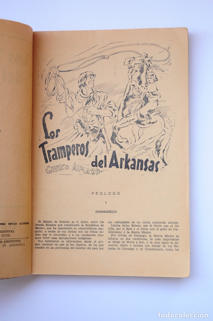 Libros: Los tramperos del Arkansas - AIMARD, Gustavo - Foto 3