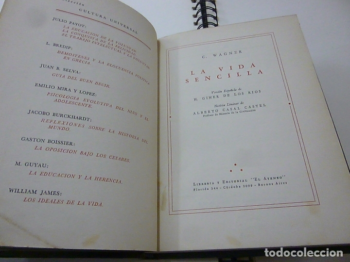 Libros: LA VIDA SENCILLA - C. WAGNER - N 2 - Foto 6