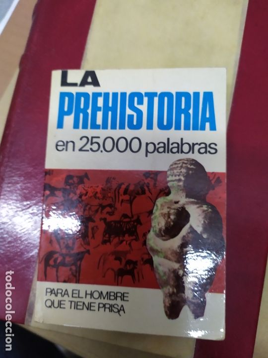 Libros: la prehistoria en 25.000 palabras