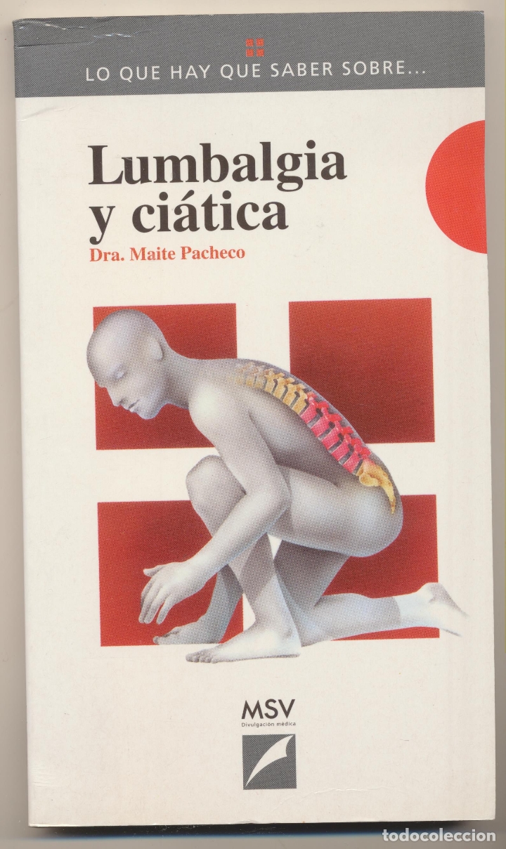 Libros: Dra. Maite pacheco. Lumbalgia y ci&aacute;tica. Salvat 1994. SIN USAR - Foto 1