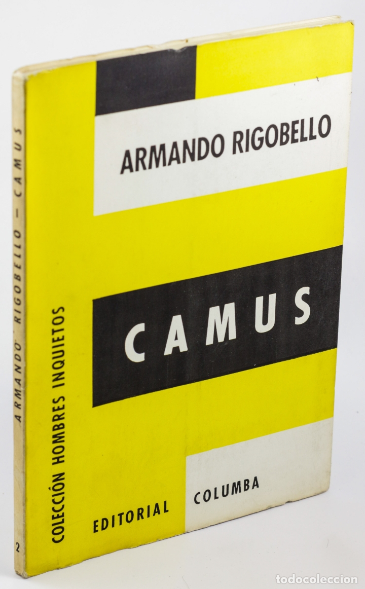 Libros: CAMUS - RIGOBELLO, Armando - Foto 1