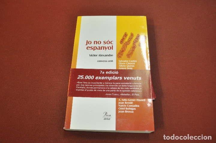 Libros: jo no s&oacute;c espanyol - v&iacute;ctor alexandre - proa - A&Ccedil;2 - Foto 1