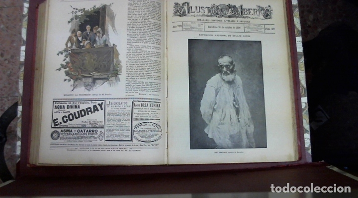 Libros: LA ILUSTRACION IBERICA 1890 - Foto 3