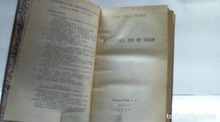 Libros: BENAVENTE, FIN DE SIGLO JOSE VILA SELMA - Foto 2