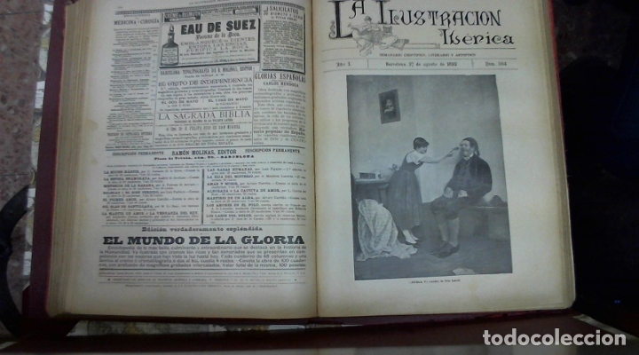Libros: LA ILUSTRACION IBERICA 1892 - Foto 2