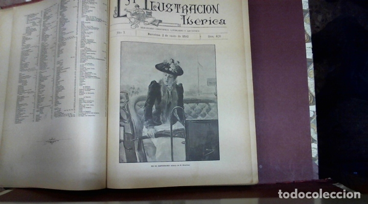 Libros: LA ILUSTRACION IBERICA 1892 - Foto 3