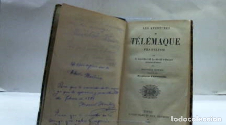 LES AVENTURES DE TELEMAQUE SALIGNAC DE LA MOTHE FENELON
