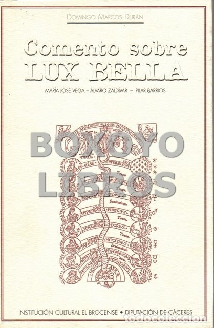 Livros em segunda m&atilde;o: MARCOS DURAN, Domingo. Comento sobre Lux Bella (1498)