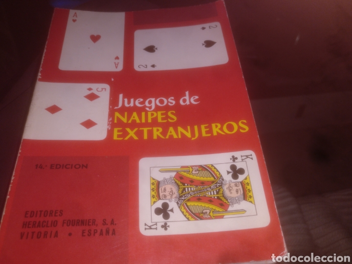 Libros: juegos de naipes extranjeros - Foto 1