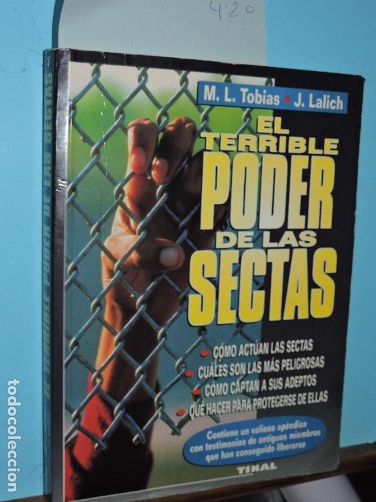 Libros: El terrible poder de las sectas. LANDAU, Madeleine; LALICH, Janja. Ed. Tikal. - Foto 1
