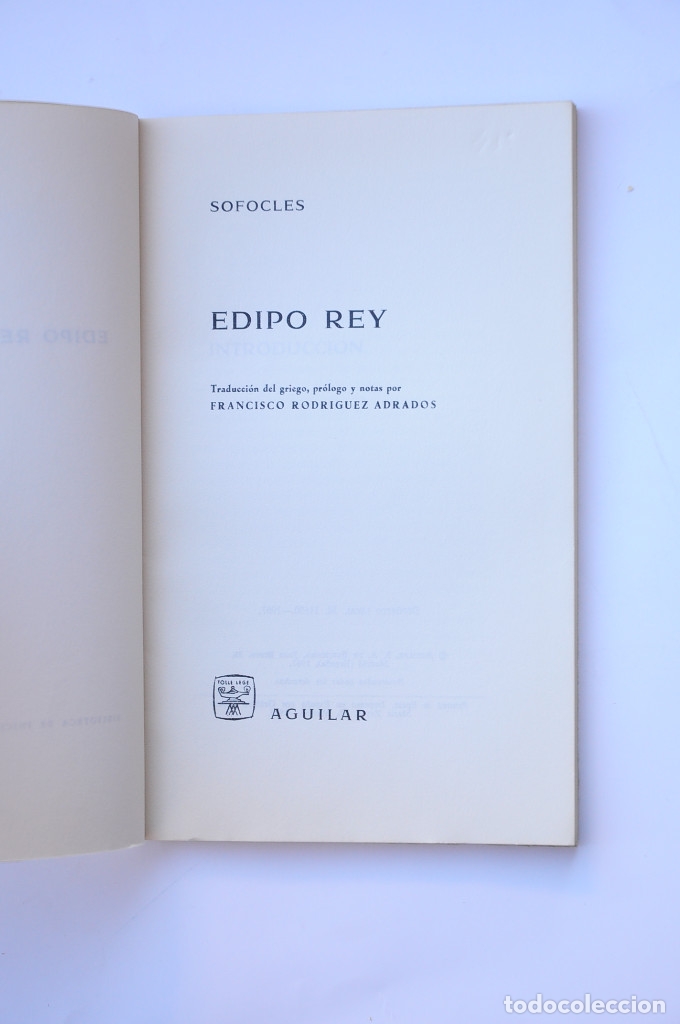 Libros: Edipo Rey - S&Oacute;FOCLES - Foto 2