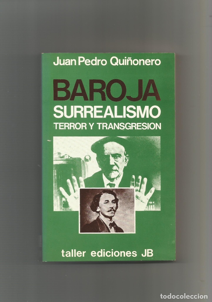 Libros: Baroja: surrealismo, terror y transgresi&oacute;n. - QUI&Ntilde;ONERO, Juan Pedro: - Foto 1