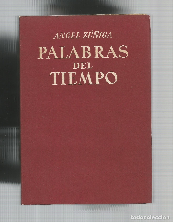 Libros: Palabras del tiempo. - Z&Uacute;&Ntilde;IGA, &Aacute;ngel: - Foto 1