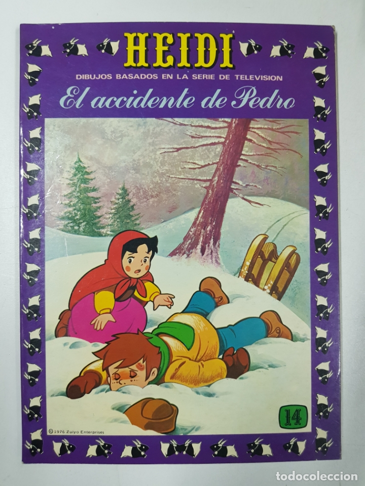 Libros: Heidi. El accidente de Pedro, n&ordm; 14 / Juana Spyri - Foto 1
