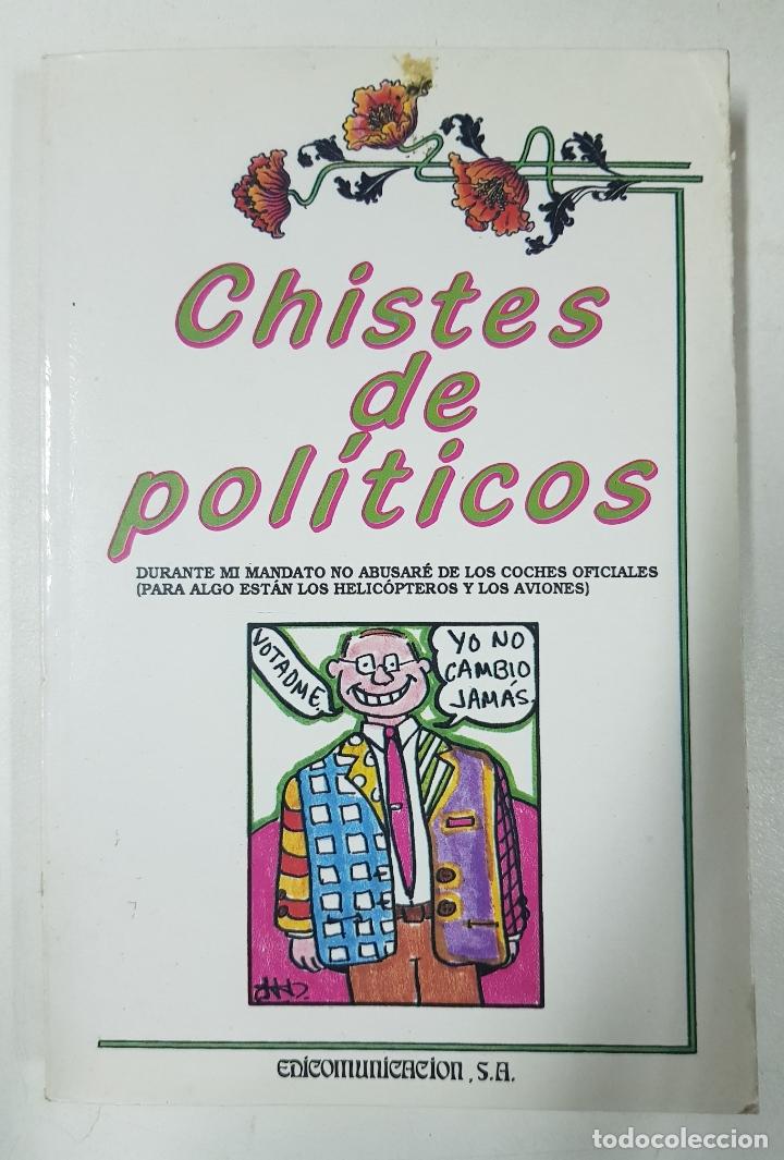 Libros: Chistes de politicos / Javier Tapia Rodriguez - Foto 1