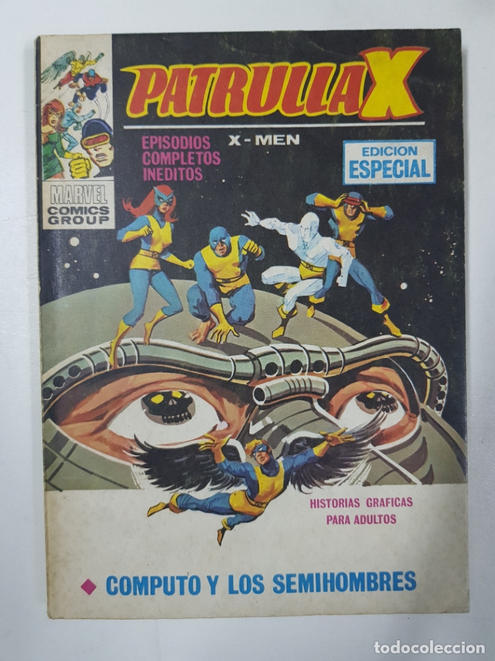 Libros: Patrulla X, n&ordm; 21, Computo y los semihombres (Vertice) taco - Foto 1
