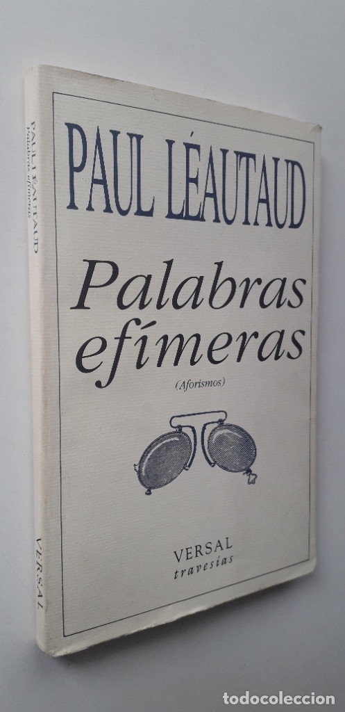 Libros: Palabras ef&iacute;meras (Aforismos) - PAUL LEAUTAUD - Foto 2