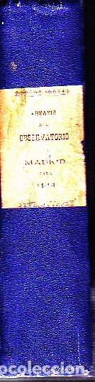 Libros: ANUARIO DEL OBSERVATORIO DE MADRID PARA 1913. - ANONIMO. - Foto 2
