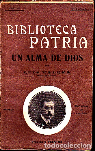 Libros: UN ALMA DE DIOS. - VALERA, Luis. - Foto 1