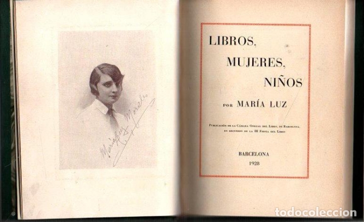 Libros: LIBROS, MUJERES, NI&Ntilde;OS. - MARIA LUZ. - Foto 1