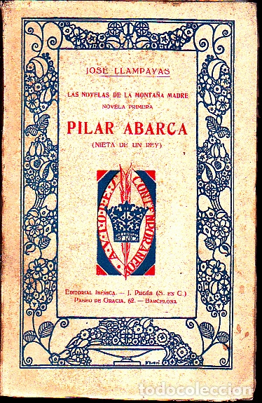 Libros: PILAR ABARCA (NIETA DE UN REY). - LLAMPAYAS, Jos&eacute;. - Foto 1
