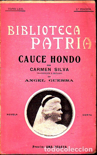 Libros: CAUCE HONDO. - SILVA, Carmen. - Foto 1