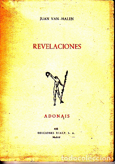 Libros: REVELACIONES. - VAN - HALEN, Juan. - Foto 1