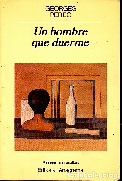 Libros: UN HOMBRE QUE DUERME. - PEREC, Georges. - Foto 1