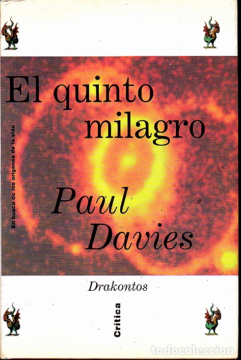 Libros: EL QUINTO MILAGRO. - DAVIES, Paul. - Foto 1