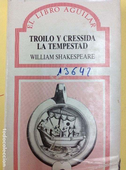 Libros: Shakespeare, William: Troilo y Cressida; La tempestad (Aguilar) (lb) - Foto 1