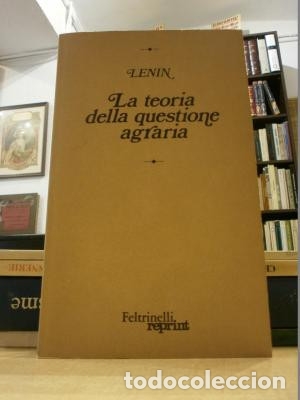 Libros: LA TEORIA DELLA QUESTIONE AGRARIA. - LENIN. - Foto 1