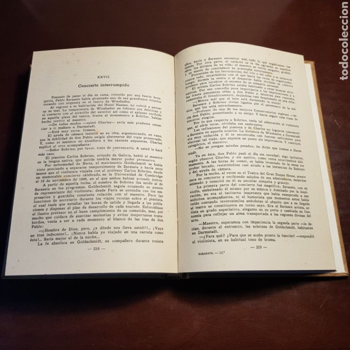 Libros: SARASATE - LEON ZARATE 1945 ED. AVE - Foto 5